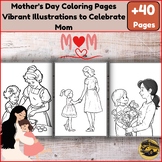 Mother's Day Coloring Pages: Vibrant Illustrations to Cele