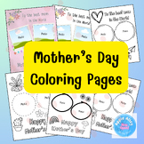 Mother’s Day Coloring Pages , worksheets