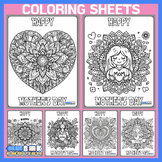 Mother's Day Coloring Sheets | Mom Coloring Pages | 12 pages