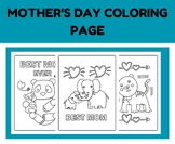 Mother's Day Coloring pages