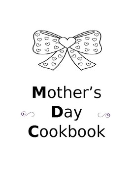 Preview of Mother's Day Cookbook