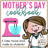 Mother's Day Cookbook | EDITABLE Recipe Book