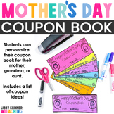 Mother's Day Coupon Book Activities for Mom, Aunt, Grandma