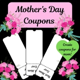 Mother's Day- Coupon Creation Activity