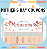 Mother's Day Coupons Leaflet Tickets