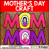 Mother's Day Craft, Mothers Day Card & Drawing Activity fo