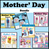 Mother's Day Craft Activities Coloring Tracing Writing /Ha