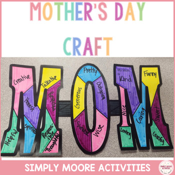 Preview of Mother's Day Craft Activity