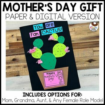 Preview of Mother's Day Craft | Cactus Craft