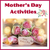 Mother's Day Craft Coloring Pages Activities May Craft Aga