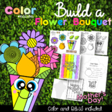 Mother's Day Card Craft - Flower Bouquet Card Writing Acti