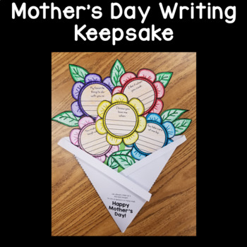 Mother's Day Craft - Flower Bouquet Card Writing Activity | TpT