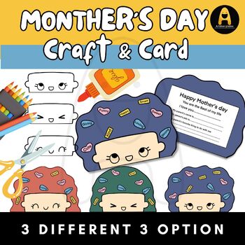 Preview of Mother's Day Craft | Mother's Day Card | Gift Card Activities Ideas