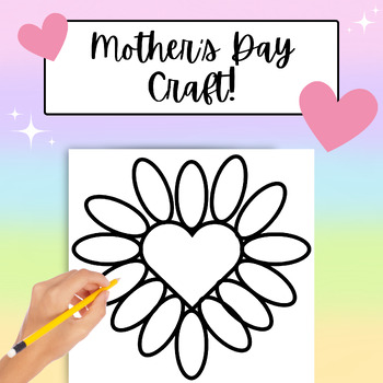 Preview of Mother's Day Craft, Mother's Day, Mother's Day Card, Mother's Day Activity