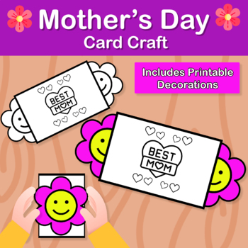 Mother's Day Craft - Mothers Day Card by Hope Learning ESL | TPT