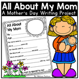Mother's Day Craft Mothers Day Writing Project and Card fo