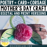 Mothers Day Poem Card Craft Gift Idea Art 5th Grade Questi