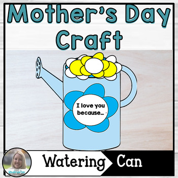 Preview of Mother's Day Craft | Spring Watering Can