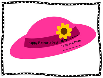 Mother's Day Craft - The Pink Hat