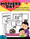 Mother's Day Craft Writing Activity writing gift ideas for mom