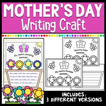 Mother's Day Craft | Writing Gift Idea by Joyful 4th | TPT