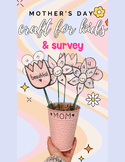 Mother's Day Craft and Survey