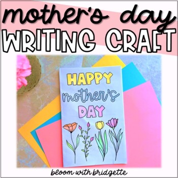 Preview of Mother's Day Craft and Writing Activity