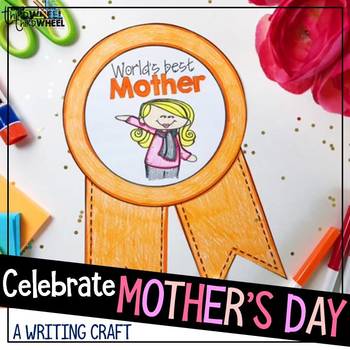 Preview of Mother's Day Craft: Writing Activities & Gift for Mom  - Best Mom Award