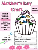 Mother's Day Cupcake Craft + Craftivity