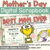 Mother's Day Digital Scrapbook - Distance Learning