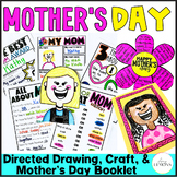 Mother's Day Writing Craft, Mother's Day Questionnaire Boo
