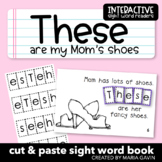 Mother's Day Emergent Reader: "THESE are my Mom's Shoes" S