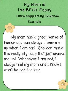 my mom is the best essay