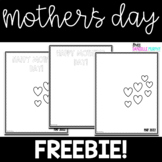 Mother's Day Craft FREEBIE
