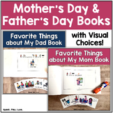 Mother's Day & Father's Day Books - Speech Therapy - Speci