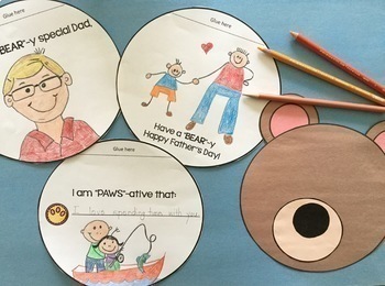 Mothers and Fathers Day Flip Book BUNDLE, Art Craft and Writing Prompt  Activity