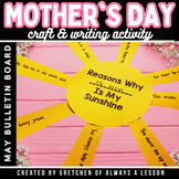 Mothers Day Craft Project & Bulletin Board, Writing Activity