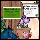 Mother's Day & Father's Day Writing Pack & Craftivity en Español