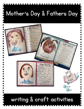 Preview of Mother's Day & Father's Day Writing and Craft Activities