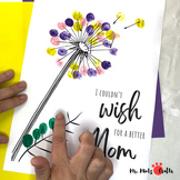 Mother’s Day Fingerprint Art / Mother's Day Handmade Card