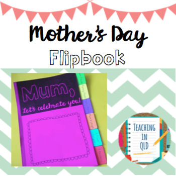 Preview of Mother's Day Flipbook (6 different versions)