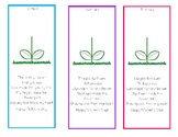 Mother's Day Flower Bookmark