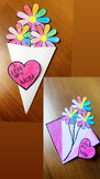 Mother's Day Flower Bouquet Craft - NO PREP!