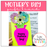 Mother's Day Flower Pot Card/Gift in One!
