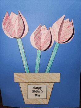 Preview of Mother's Day Flower Pot and Acrostic Poem