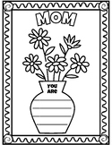 Mother's Day Flower Vase {Texas Twist Scribbles}