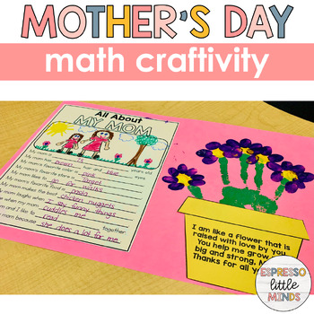 Preview of Mother's Day Flower Writing Craft All About Mom