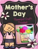 Mother's Day Flowerpot Craft & Writing Activity - Freebie
