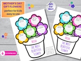 Mother's Day Flowers, Gift for Mom, Personalized by Kids, 