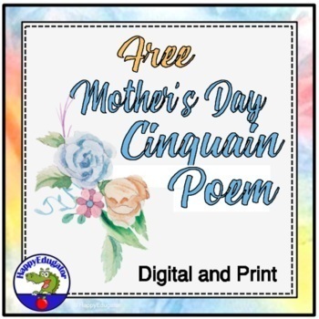 Preview of Mother's Day Free Cinquain Poem